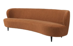 Stay Sofa - Oval - with wood legs